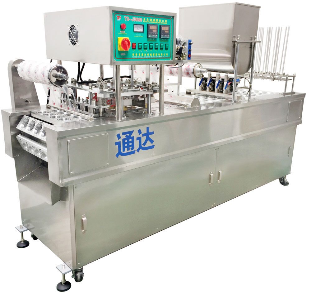 JXS系列機(jī)械式豆?jié){牛奶灌裝封口機(jī)