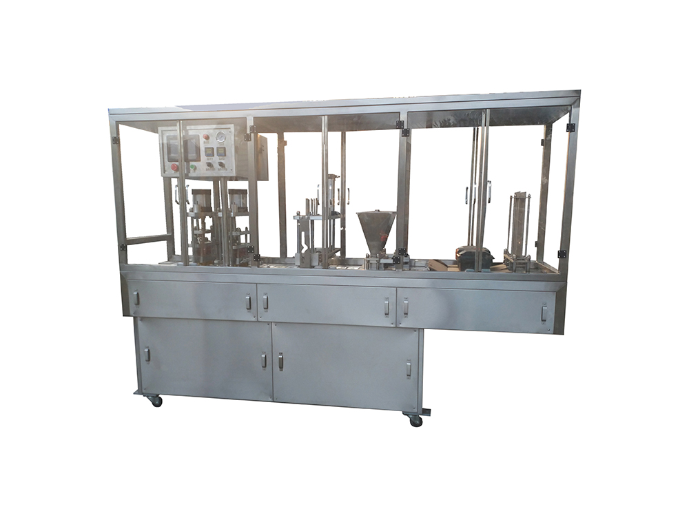 QCF-4咖啡粉末灌裝封口機